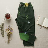 Botanical Pajama Pants Flat-Lay