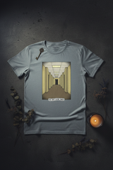 Liminal Space Hallway Tee - Sport Grey Flat Lay