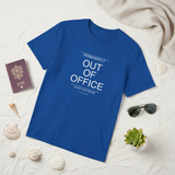 Out Of Office Blue Flat-Lay