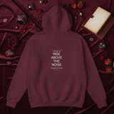 Rise Above Maroon Flat-Lay