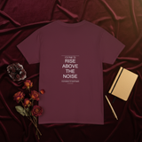 Rise Above Maroon Flat-Lay
