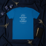 Stay Hungry Blue Flat-Lay